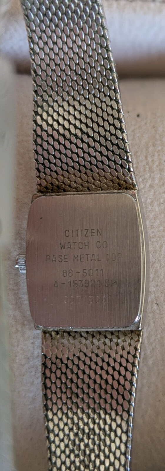 CITIZEN Quarz Damenuhr, Vintage in TOP Zustand, Edelstahlband, Made in Japan – Bild 6