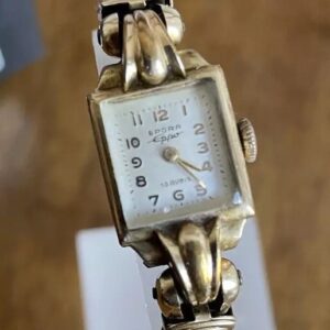 EPPO Emporia Uhr, Mechanische Damenuhr, 60er Jahre Golduhr