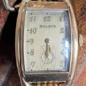 Vintage BULOVA Damenuhr, Gold Uhr, 1920er, Art Deco Watch, Dresswatch