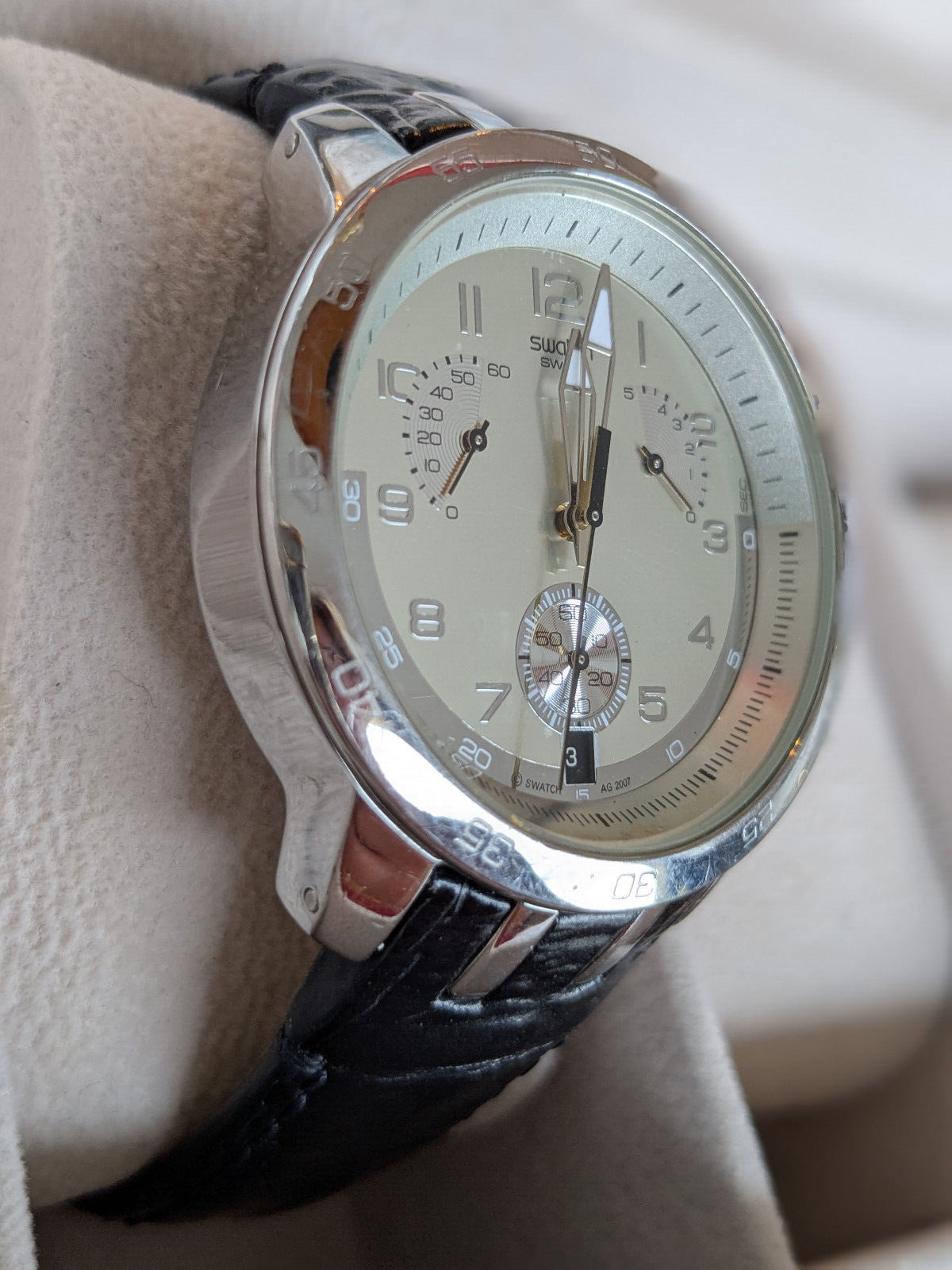 SWATCH IRONY CHRONO Herrenuhr, Swiss Made – Bild 2