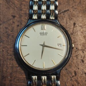 SEIKO Dresswatch, Vintage 80er/90er Jahre, Datumsanzeige