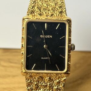GRUEN Geneva, Golduhr, Designuhr, Vintage, Top Zustand