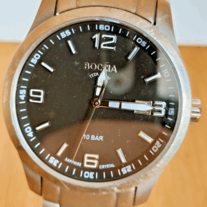 BOCCIA, Design Herrenuhr, Datum