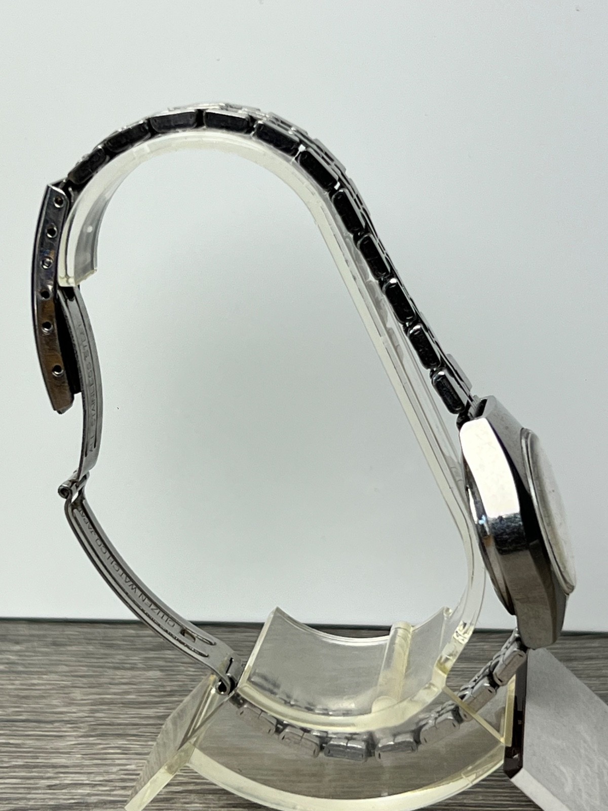 Vintage CITITZEN F, Automatic Damenuhr, rotes Ziffernblatt, seltene Dresswatch – Bild 4