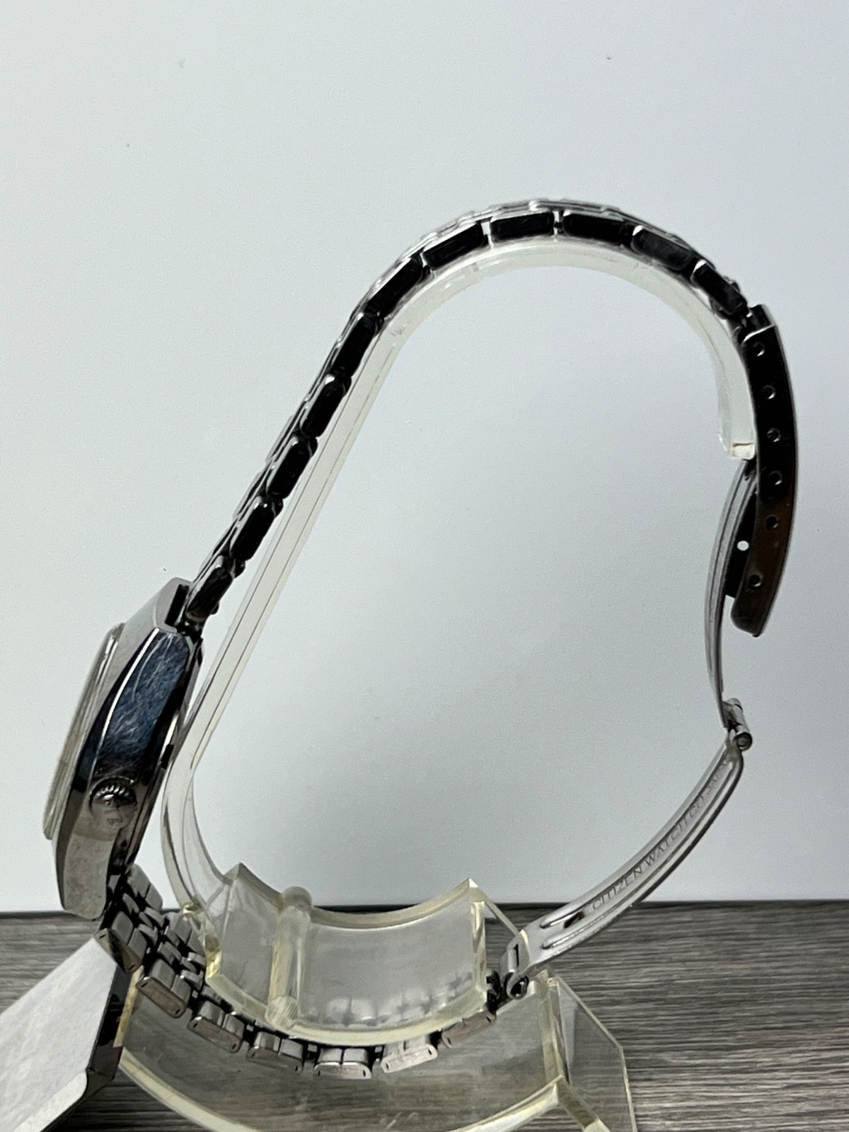 Vintage CITITZEN F, Automatic Damenuhr, rotes Ziffernblatt, seltene Dresswatch – Bild 5