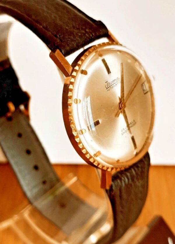 ISOMA Vintage HerrenUhr, Automatic, 60er Jahre, Datum – Bild 2