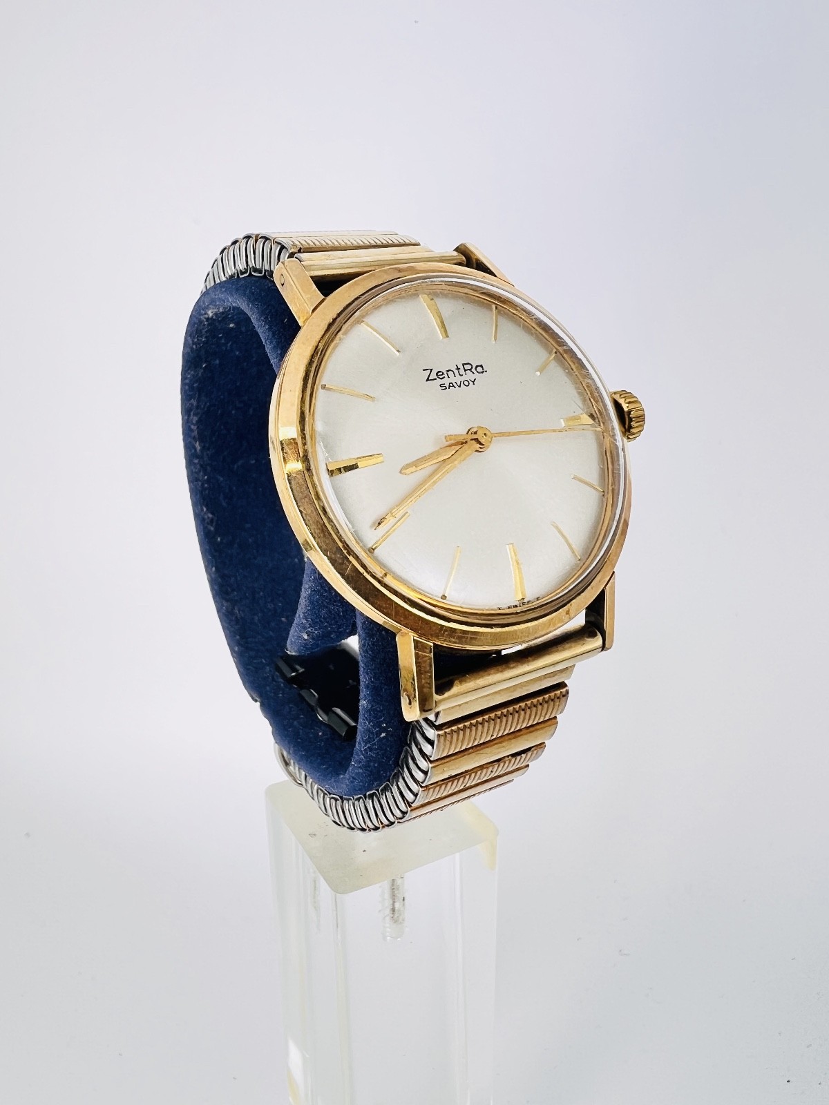 Vintage ZentRa SAVOY, Armbanduhr, Handaufzug, Herrenuhr, TOP – Bild 2