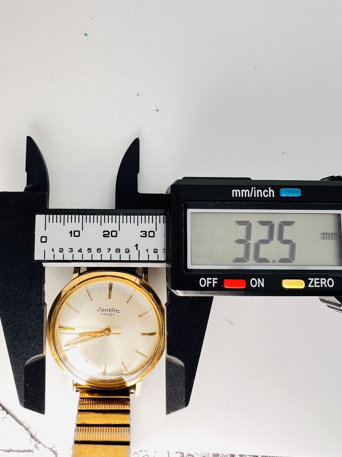 Vintage ZentRa SAVOY, Armbanduhr, Handaufzug, Herrenuhr, TOP – Bild 3