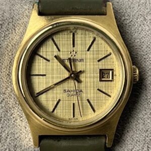 ETERNA SAHIDA Swiss Made Vintage Damenuhr, TOP Zustand, 90er