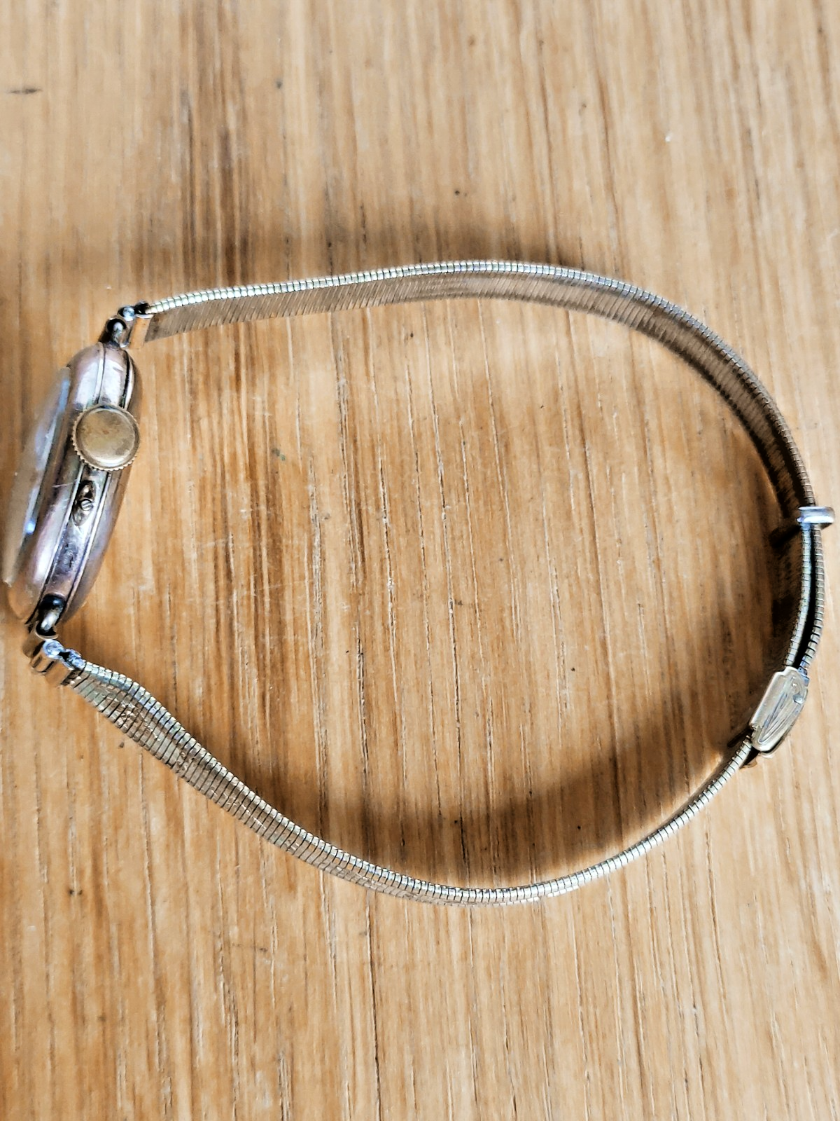 Antike Vintage Damenuhr, vergoldet, 1920er Jahre, Mechanischer Handaufzug, top – Bild 2