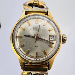 Vintage Roamer 23, Armbanduhr, Automatik, Damenuhr, 70er Jahre, Box