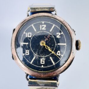 Vintage Art Deco, 800er Silber Armbanduhr, Handaufzug, Damenuhr, antik 1920