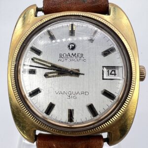 Vintage ROAMER VANGUARD 316 Automatik, 1978, 35,9mm Herrenuhr