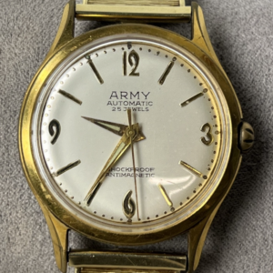 ARMY Automatic, Vintage mechanische Herrenuhr, 60er Jahre, TOP