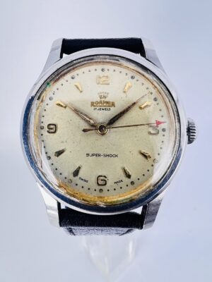 Vintage Roamer, Armbanduhr, Handaufzug, Herrenuhr, 1950/60er Jahre