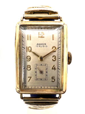 Vintage Anker, Armbanduhr, Handaufzug, 1920er Jahre