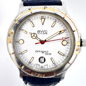 Vintage BWC Swiss Offroad 100, Armbanduhr, Quarz, Herrenuhr, Top Zustand
