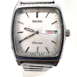 Vintage SEIKO CHRONOS Tank, Armbanduhr, Quarz, Herrenuhr