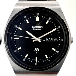 Vintage SEIKO Armbanduhr, Quarz, Herrenuhr, 80er Jahre