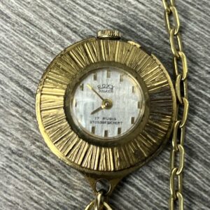 ROXY ANKER, Vintage Schmuckuhr, Damenuhr, Halskettenuhr
