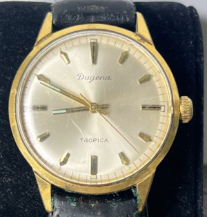 DUGENA TROPICA, Mechanisch Herrenuhr, Vintage 60er 70er Jahre