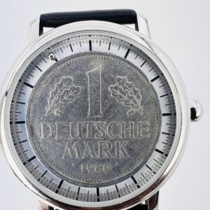 Vintage ABACUS 1 Deutsche Mark Design Uhr, Armbanduhr, Quarz, Herrenuhr