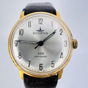 Vintage Dugena 444, Armbanduhr, mechanischer Handaufzug, Herrenuhr