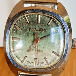 POLJOT, Vintage 70er Herrenuhr, Mechanischer Handaufzug