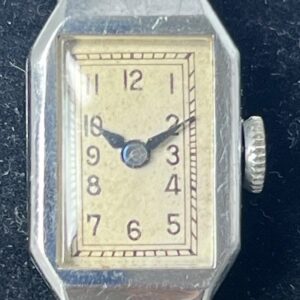 Vintage ART DECO uhr ca. 1910, Mechanische Damenuhr, ähnl Junghans