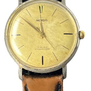 NORDIC, Mechanische Herrenuhr, Vintage Uhr ähnl Junghans Uhr
