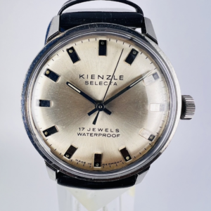 Vintage KIENZLE SELECTA Armbanduhr, Handaufzug, Herrenuhr, 60er Jahre