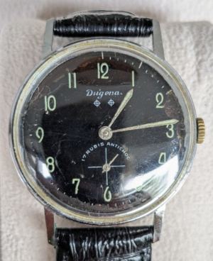 DUGENA Dienstuhr, Vintage 40er, Military Watch, Militär Uhr,Made in Germany, TOP