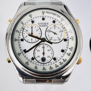 Vintage CITITZEN Chronograph Armbanduhr, Quarz, Herrenuhr