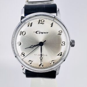 Vintage EPPO, Armbanduhr, Handaufzug, Herrenuhr, 70er Jahre