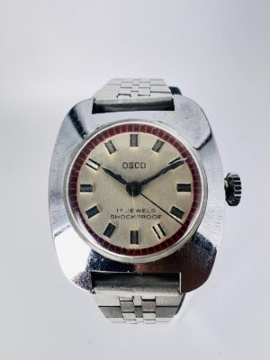 Vintage OSCO, Armbanduhr, Quarz, Damenuhr, 70er Jahre