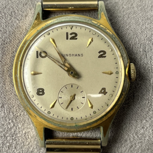 JUNGHANS, Vintage Mechanische Damenuhr, schöne Patina