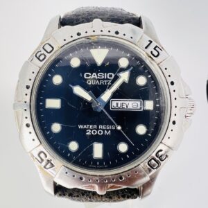 Vintage Casio WR200M, Armbanduhr, Taucheruhr, Diver Watch, Herrenuhr
