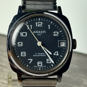 Vintage ANKER 100, Mechanischer Aufzug, Herrenuhr, Damenuhr
