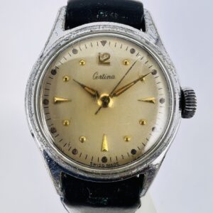 Vintage Certina Armbanduhr, Handaufzug, Damenuhr, 1960er Jahre