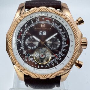 CONSTANTIN WEISZ Automatic Glasboden Armbanduhr, Herrenuhr, 35 Steine