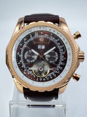 CONSTANTIN WEISZ Automatic Glasboden Armbanduhr, Herrenuhr, 35 Steine