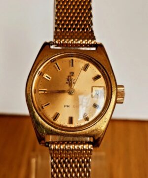 TISSOT PR516, Damenuhr, Mechanischer Handaufzug, Datumsanzeige