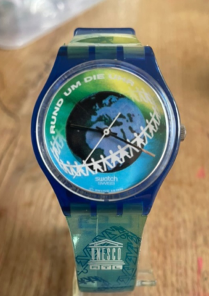 SWATCH 1991, NAME, Swiss Made, Vintage 80er, Herren- Damenuhr