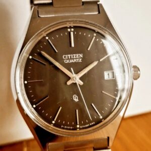 CITIZEN QUARZ, Vintage 80er Jahre, Datumsanzeige