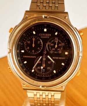 CITIZEN, Vintage 80er Jahre, Chronograph